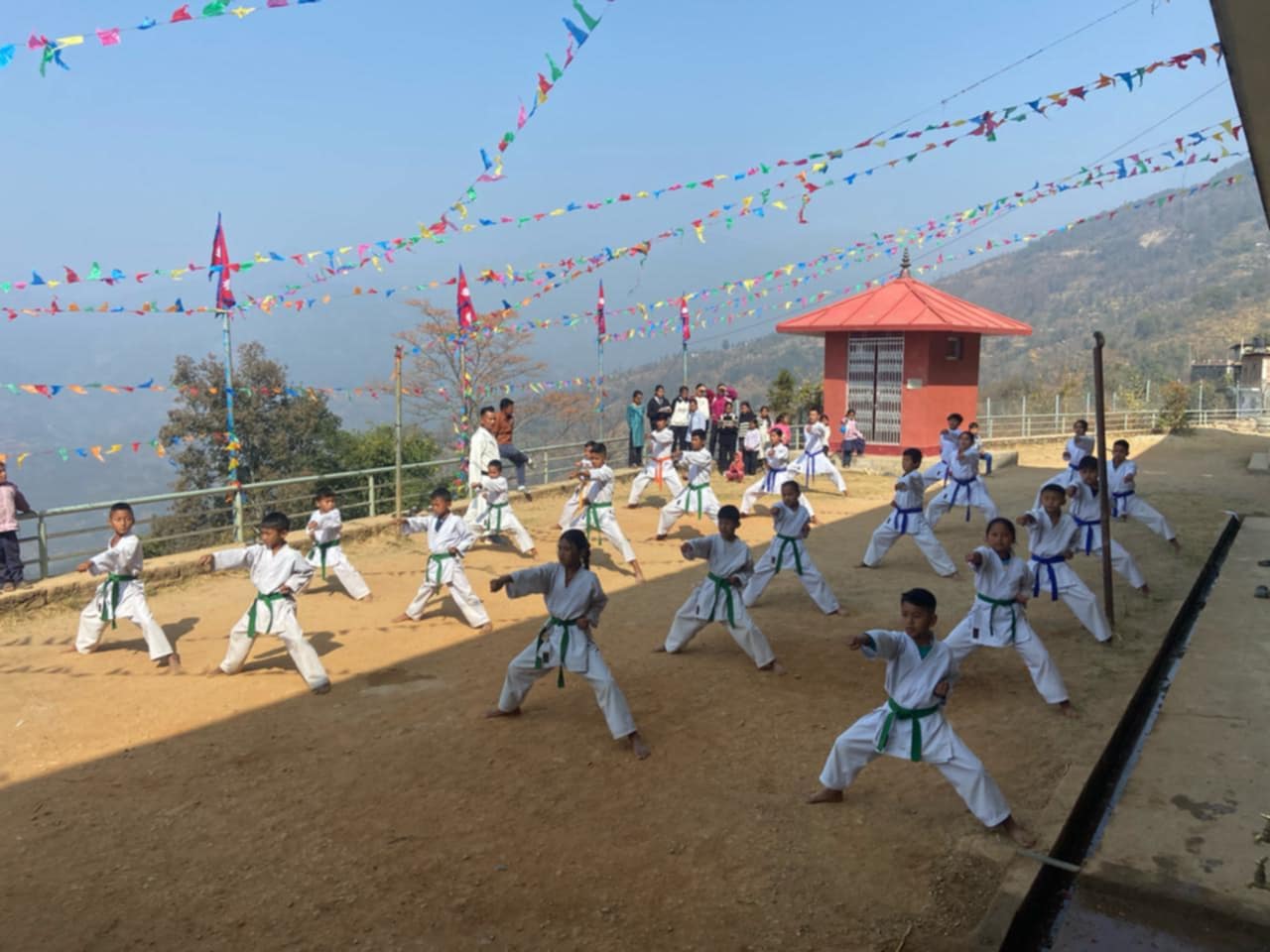 नेपाल गोजुरियो कराँते संघ दुवाचौर बाल सुधारको ग्रेडिङ सम्पन्न