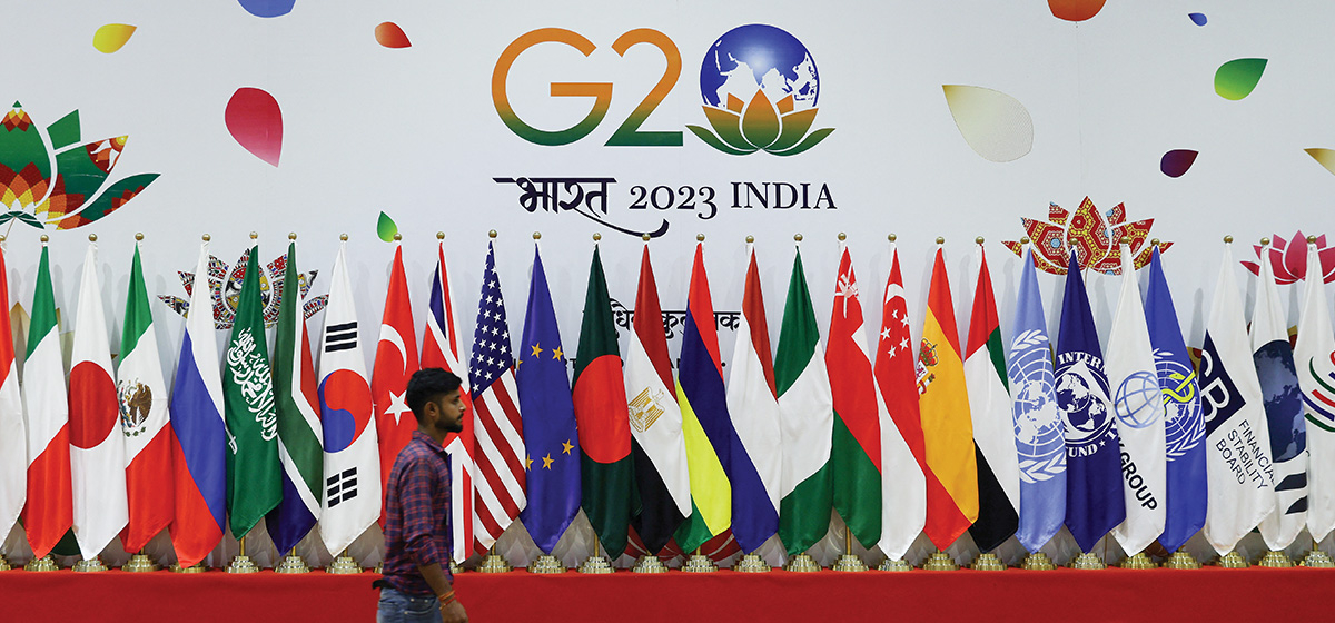 दिल्ली घोषणापत्रसहित जी–२० सम्मेलन सकियो