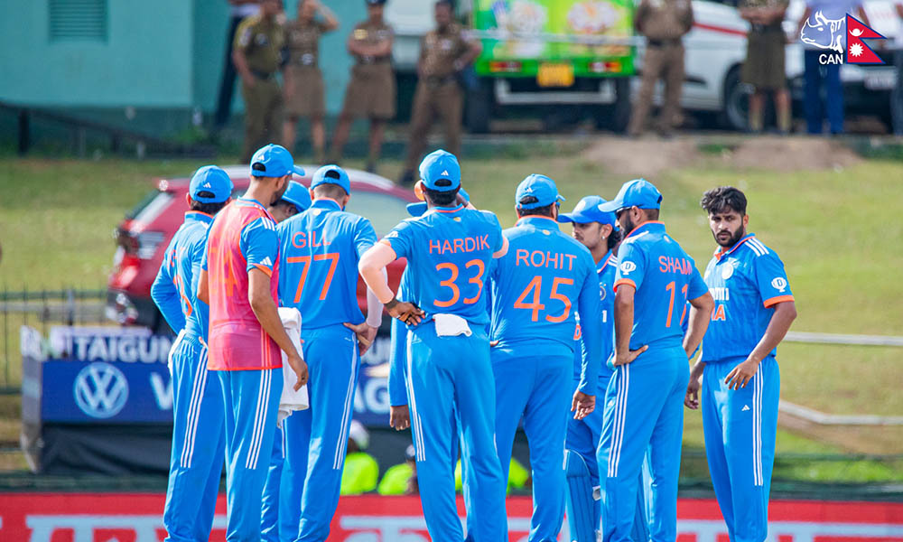 एकदिवसीय विश्वकपका लागि भारतको १४ सदस्यीय टोली घोषणा